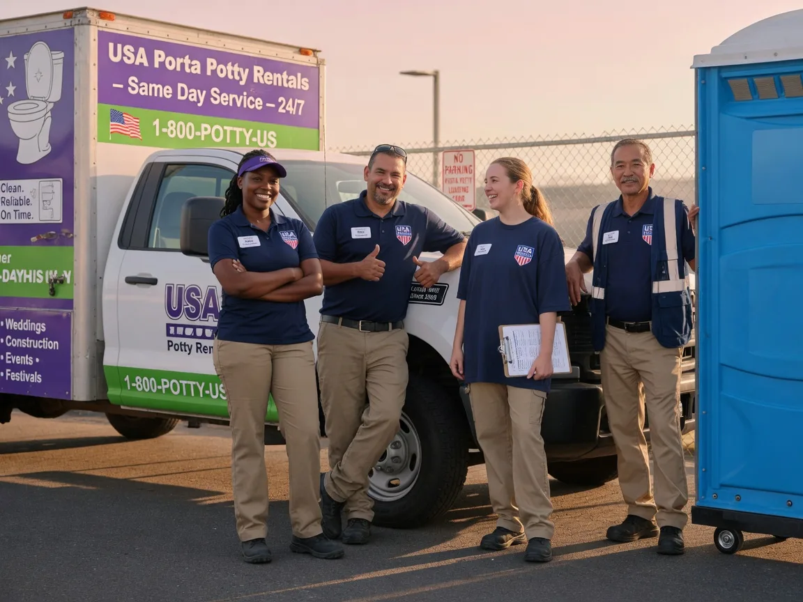 Porta Potty Rental company in Laurel, MS